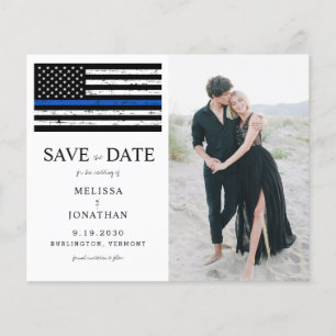 Budget Photo Blue Line Law Enforcement 結婚's