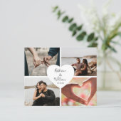 Budget Photo Collage結婚式招待状 (スタンド正面)