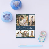 Budget Photo Collage 結婚's Thank You Flyer チラシ (シングル)