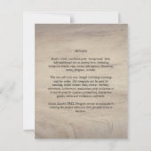 BUDGET PHOTO DATES救の招待状 – 混色 (裏面)