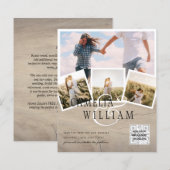 BUDGET PHOTO DATES救の招待状 – 混色 (正面/裏面)