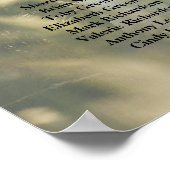 BUDGET PHOTO GREENERYの座席表18インチx 24インチ ポスター (角)