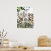 BUDGET PHOTO GREENERYの座席表18インチx 24インチ ポスター (キッチン)