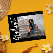 Budget Photo H モダン Chic 5卒業発表 チラシ