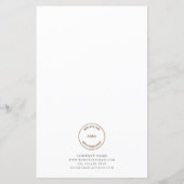 Budget Photo Logo会社記念日お祝い (裏面)