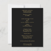 Budget Photo Luxury Faux Golden Fancy Calligraphy (裏面)