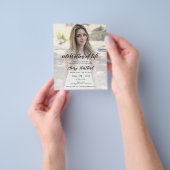 Budget Photo Memorial Serviceお祝いof Life チラシ (手)