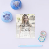 Budget Photo Memorial Serviceお祝いof Life チラシ (シングル)