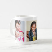 BUDGET PHOTO MUG – 孫Grandkids Collage コーヒーマグカップ (正面左)