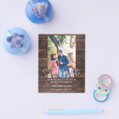 Budget Photo on Wood B日付素朴の保存Ver チラシ (シングル)