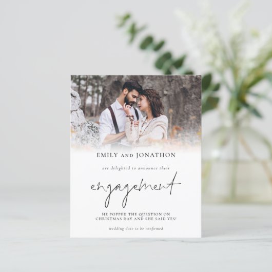 Budget Photo Overlay婚約発表 (スタンド正面)