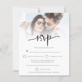 Budget Photo Overlay結婚のQRコードRSVP (正面)