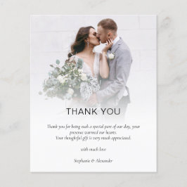 Budget Photo Overlay QRコード結婚s Thank You