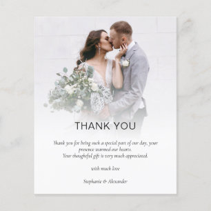 Budget Photo Overlay QRコード結婚s Thank You