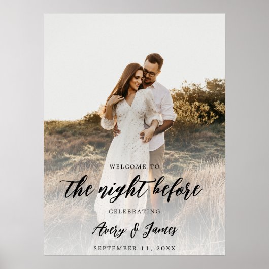 Budget Photo Rehearsal Dinner The Night Before ポスター (正面)