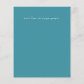 Budget Photo Save The Date抽象芸術結婚 (裏面)