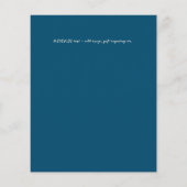 Budget Photo Save The Date抽象芸術結婚 (裏面)