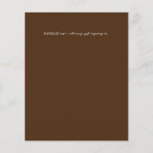 Budget Photo Save The Date抽象芸術結婚 (裏面)