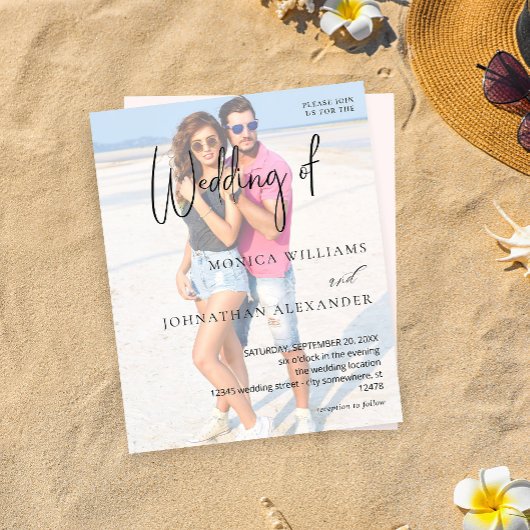 Budget Photo VS Black & Wモダンの結婚3