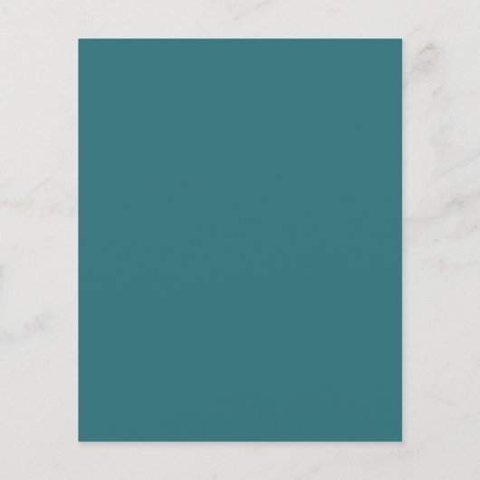 Budget Red Rose & Green Bridal Shower Invitation (裏面)