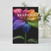 🌈 Budget Respond online 出欠カード (スタンド正面)