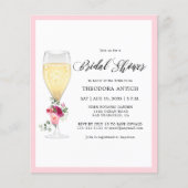 Budget Romantic Floral Bridal Shower (正面)