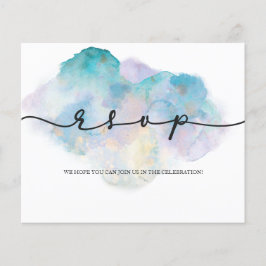 BUDGET/RSVPカードフライヤー。フライヤー チラシ