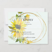 BUDGET/RSVPカード (裏面)