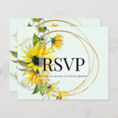 BUDGET/RSVPカード (正面/裏面)