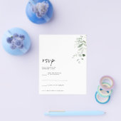 BUDGET RSVPカード チラシ (シングル)