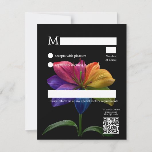 🌈 Budget RSVP Technicolor Love  (裏面)