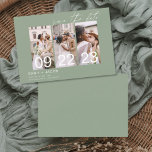 Budget Sage Green日付3の写真を保存<br><div class="desc">Sage Green結婚で発表を高めるDate 3フォト招待状を保存スタイリッシュし手頃て、特別な日のトーンを設定する方法。この招待モダンは美学と落ち着いたセージ自然グリーンのトーンをシームレスに融合し、あなたの愛の物語を捉えエレガントた外観を作り出す。3つの大切な婚約の写真のための宇宙を使用して、個人的で思い出に残る方法であなたの旅を共有することができる。手摘みのフォントとレイアウトが招待状のエレガンスを高め、名前と日付が美しく目立つようにする。あなたの婚約セッションであろうと、一緒に旅のスナップショットであろうと、これらの写真はあなたの愛する人々と共鳴するユニークtouchを追加する。このSave the Date招待状は発表以上のものだ；それは形見であり、あなたの愛の物語を垣間見る、そしてあなたの定義を定義する洗練への前奏曲結婚だ。特別な日をスタイリッシュに発表し、ゲストが興奮と期待で日付をマークすることを保証。</div>