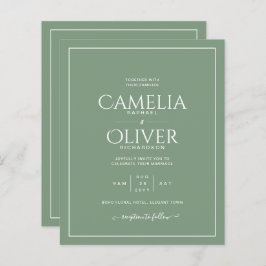 BUDGET Sage MONOCHROME結婚's