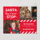 BUDGET Santaは新しいウェヴストップィーの写真の移動を持っている (正面)