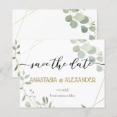 BUDGET Save the date. (正面/裏面)