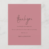 Budget Script写真ダスティバラ結婚の感謝 (正面)