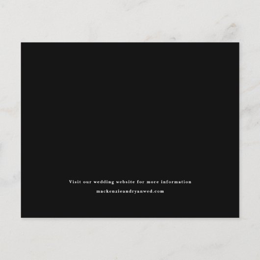 Budget Script結婚の写真の保存日付 (裏面)