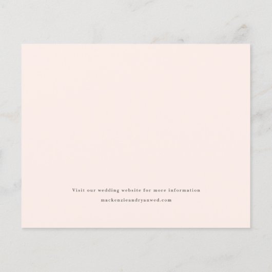 Budget Script結婚の写真の保存日付 (裏面)