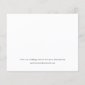 Budget Script結婚の写真の保存日付 チラシ (裏面)