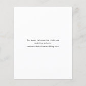 Budget Script結婚の写真コラージュ日付の保存 (裏面)