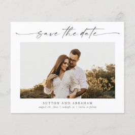 Budget Script結婚の写真Save the Date