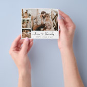 Budget Script Collage's Thank 結婚 You Flyer チラシ (手)