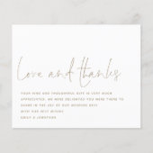 Budget Script Love 感謝してい Photo S 結婚Thank You (正面)
