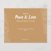 Budget Seashell Holiday Greeting Card (裏面)