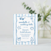 Budget Seashells and Wedding Bells Bridal Shower (スタンド正面)