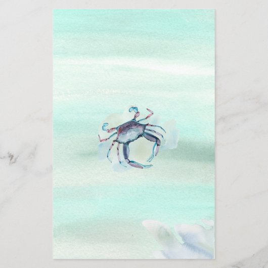 Budget Seaside Maryland Crab Bridal Shower (裏面)