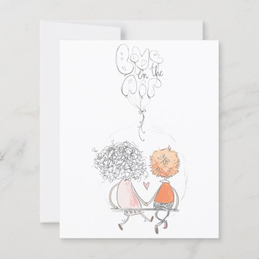 Budget Simple Happy Valentine's Day!Holiday Card (正面)