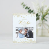 Budget Snowflakes First Merry Christmas Fake Gold (スタンド正面)