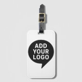 budget suitable add your logo ラゲッジタグ (正面縦)