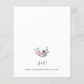 Budget Summer Floral Wedding (裏面)